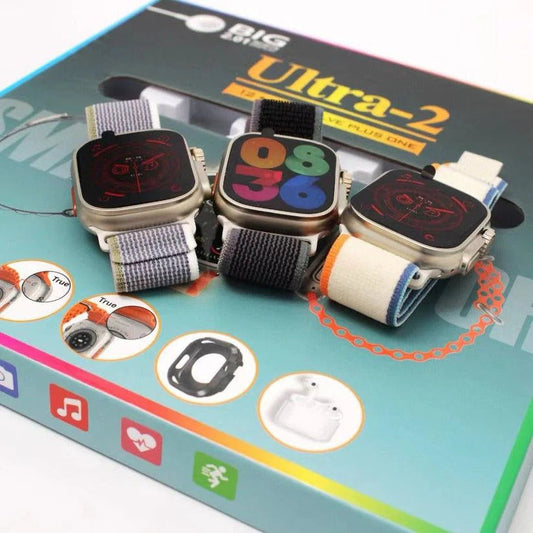 Ultra 12 in 1 Smartwatch (With Airpods Pro 2)